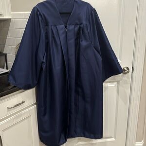 Josten’s Navy Blue Cap and Gown sized 5’04-5’06